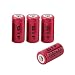 Produktbild 4 x Li-Ion-Akku, 4 Stück wiederaufladbare 3.7V 16340 2500mAh Li-Ion-Akku niedrige wiederkehrende Betrieb Ersatzbatterie für Taschenlampe