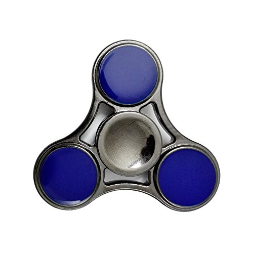 Tri-Spinner Fidget,Electroplate zinc alloy material and Steel ball bearings Hand Spinner Toy rotate for 2-5 minutes (blue) Tri-Spinner Fidget,Electroplate zinc alloy material and Steel ball bearings Hand Spinner Toy rotate for 2-5 minutes (blue)