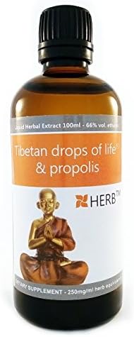 Tibetan drops with Propolis Tincture 100 ml by HERB TM