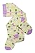 Weri Spezials Baby and Children Tights, Green/Multicoloured Peas, Size: 2-3 years (92/98)