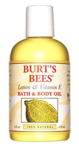 Burt's Bees Lemon & Vitamin E Bath and Body Oil, 118ml