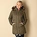 Womens Bellfield Womens Lottie Padded Parka in Khaki - 6