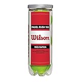 wilson padel chile Pelotas de pádel, menor presión que las clásicas pelotas de tenis para un juego más rápido en cualquier superficie