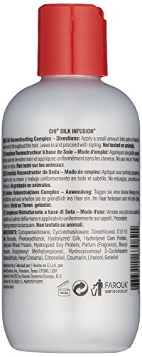 Chi Silk Silk Infusion Complex Haarkur ohne Ausspülen für seidiges Haar 180mll - 2
