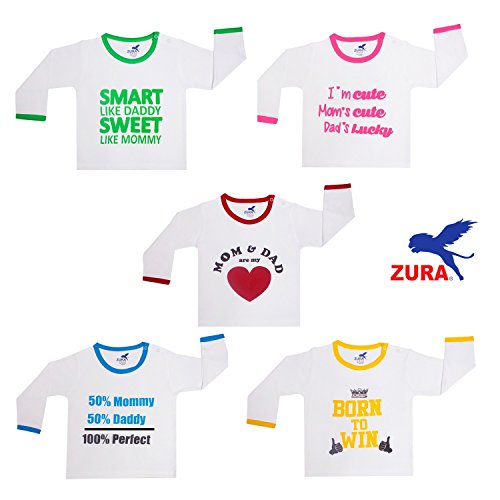 ZURA Unisex Cotton T-Shirt (Multicolour, 18-24 Months) - Pack of 5 RS.695 (52.00% Off) - Amazon ZURA Unisex Cotton T-Shirt (Multicolour, 18-24 Months) - Pack of 5 RS.695 (52.00% Off) - Amazon