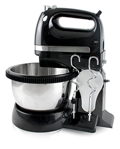 Handmixer 5 in 1 mit Edelstahl-Rührschüssel HM-108473