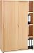 Produktbild VCM Aktenschrank Aktano 480 | Regal für Ordner, Akten Buche