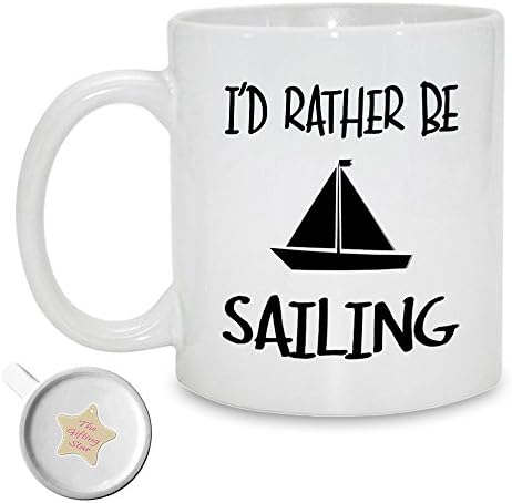 I'd Rather Be Sailing | 11oz Printed Ceramic Mug