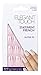 Elegant Touch Statement French Nails Glitter Tip, Medium/Pink