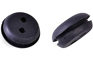 Huri 2x Rubber Grommet, Fuel Tank Seal, Suitable for Einhell N-BHS 26, BHS 26, Jackson & Spears: SPJHT 26 - Blue/Black/Orange/Grey/Black