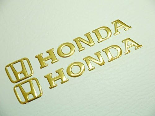 145x22mm Gold Motorbike Badge Emblem Motorcycle Fuel Petrol Tank Decal