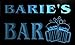 Produktbild w054275-b BARIE Name Home Bar Pub Beer Mugs Cheers Neon Light Sign Barlicht Neonlicht Lichtwerbung