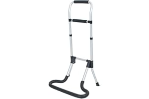 ‎STOCK-FACHMANN Stock-Fachmann Mobilitätsgeländer Gehhilfe Aufstehhilfe Höhenverstellbar Mit Gepolstertem Griff Klappbar Eigengewicht 1,25kg Belastbar Bis 130kg Material Aluminium