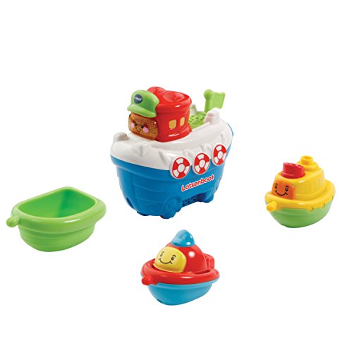VTech Baby 80-500304 - Tut Baby Badewelt - Lotsenboot mit Freunden