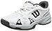 Wilson Unisex-Kinder Rush Pro Jr 2.5 Carpet Tennisschuhe, Weiß (White/pearl Blue/black), 36 EU