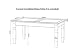 Corona Extending Dining Set (1+6) Distressed Waxed Pine/Cream Faux Leather