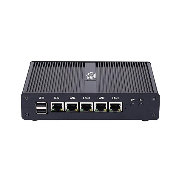 Partaker 4 LAN pfsense minipc Intel Atom E3845 Quad Core Mini itx Motherboard Linux Firewall Computer Host Machine…