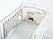 New Large Baby Luxury Cot Bumper Nursery Childrens Bedding Girls Boys