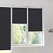 Produktbild Dekologi Verdunkelungsrollo Kettenzugrollo Seitenzugrollo, Breite 140 x 210 cm Höhe, Farbe 039.04 schwarz, lichtundurchlässig, Blendschutz, Blickschutz, Sonnenschutz, M-Rollo Basis, Maßanfertigung