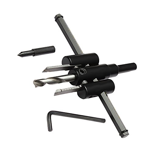 MagiDeal verstellbarer Kreisschneider mit Arbeitsbereich – 30-300mm - 5