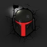 Star Wars Boba Fett Light FX LED Kinderlampe -Nachtlicht für kinder mit automatische Abschaltung und wandaufkleber - 2