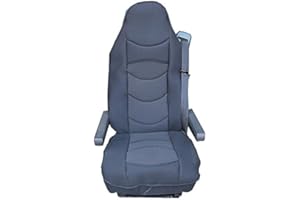 AUTOBITS Seat Cover Truck Seat Cover Seat Protector Black Polyester