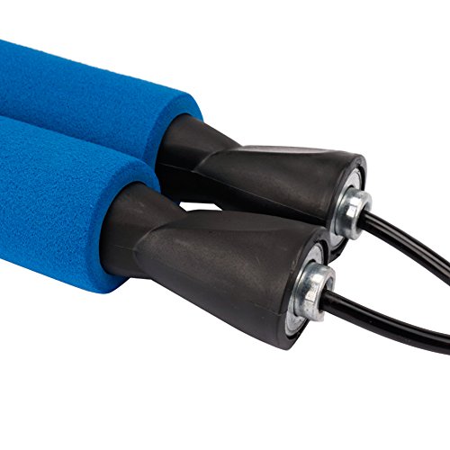 Tiaobug Prpfi Springseil Fitness Sprungseil Speedrope Speed Skipping Rope Boxen Training Sport Hüpf Seil Crossfit - 5