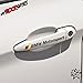 Produktbild BMW Motorstport Deutschland Fahne Türgriff Set 4 Stück `+ Bonus Testaufkleber "Estrellina-Glückstern" ®, gedruckte Montageanleitung von "myrockshirt", Versand erfolgt aus Deutschland innerhalb von maximal 48 Stunden, in einem stabilen Versandkarton,waschanlagenfest,Profi Qualität Aufkleber, Tuning,Sticker,