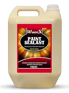 Wavex Paint Sealant Car Polish for Long Lasting Paint Protection and Shine. Synthetic Polymers Seal The Surface to Prevent UV Damage and Produce Deep Glossy Coat. (5 Kg)