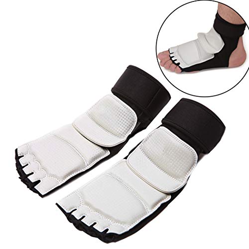 Fansport Taekwondo Foot Protectors Practical Ankle Guards for Adults Kids