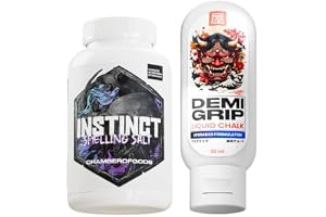 Chamberofgods DemiGrip Liquid Chalk 80 ml and Instinct Ammonia Smelling Salt