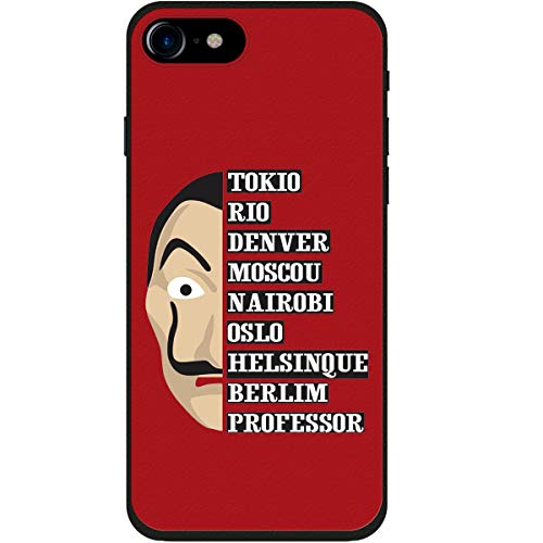 Komete Funda iPhone 6/6S La Casa de Papel - Salvador Dali Roja (Netflix Series)