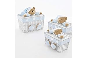 NANÁN Baule piccolo Puccio azzurro Nanan