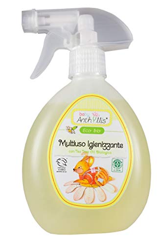 Baby Anthyllis Multiuso Higienizante Spray Bebé Eco - 2 Recipientes de 460 ml - Total: 920 ml