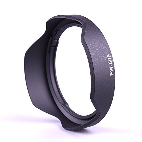 BlueBeach   EW-60E Remplacement Paresoleil pour Objectif Canon EOS M EF-M 11-22mm f 4-5 6 IS STM  Non compatible avec les autres mod  les d objectif 