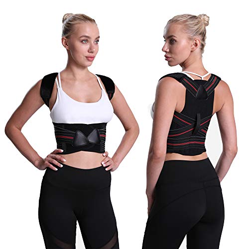 Preisvergleich Produktbild CJLMN Haltungskorrektur, Haltungstrainer Rücken Damen Herren Geradehalter zur Haltungskorrektur Rückenbandage Rückenstütze Männer,M