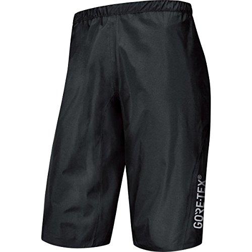 GORE BIKE WEAR Pantalón para Hombre, Corto, GORE-TEX Active, POWER TRAIL GT AS Shorts, Talla: S, Negro, TGSPOW990003