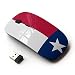 Produktbild STPlus Texas, The Lone Star State Flagge USA Vereinigte Staaten von Amerika 2,4 GHz Wireless drahtlose Maus mit ergonomischem Design und Nano-Empfänger