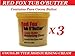 3 x RED FOX PURE COCOA BUTTER MOISTURISING CRÈME 10.5 Oz