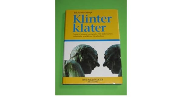 Klinterklater Amazonde Eckhard Braunschweig Schimpf Bücher - 