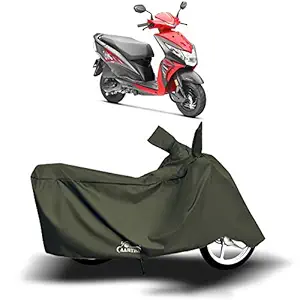 PASH - Honda Dio New BS6 Water Resistant - Dust Proof - Full Bike Scooty Two Wheeler Body Cover for Honda Dio (Grey)