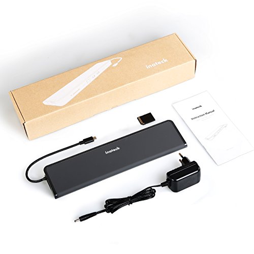 Inateck USB-C Hub mit USB C Anschlüssen, HDMI, USB 3.0, Gigabit Ethernet und SD-Kartenleser Port , Typ C Laptop Dockingstation mit 60 W Netzteil Unterstützung für 2016 Macbook und Chromebook Pixel (HB9001) - 7