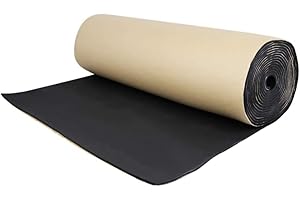 MACHSWON 40"x40" 118mil 10.76sqft Insulation Noise Heat Proofing Deadener Mat for Car Auto Truck Floor Door Roof