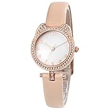 NUOVO Damen Uhr Analog Quarz mit Leder Armband FY170076L-1