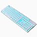 Produktbild IWTGR K100 Mechanisches Gefühl Tastatur Hintergrundbeleuchtung Spielcomputer Desktop Punk Retro Beleuchtete Tastatur