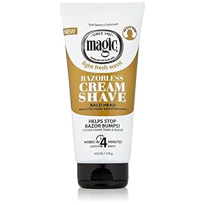 Magic Hair Removal & Shaving Cream Smooth Strength Bald Head Maintenance 170g - Image 2