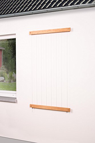 Seilrankhilfe ‚grow up‘ Rankhilfe Fassadenbegrünung Edelstahl Holz Kiefer NEU OVP - 2