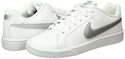 Nike Damen Wmns Court Royale Turnschuhe, White / Metallic Silver, media - 5