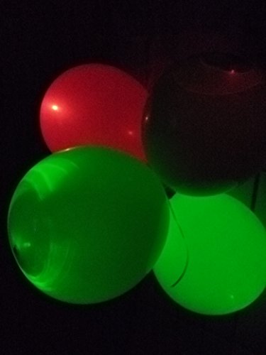LED Luftballons Ballon RGB Leuchtende Luftballons Set Hochzeit Party Geburtstag Fest Party Deko Ballons - 4