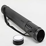 mit Trageriemen Zoom-Tube Zeichnungsrolle schwarz Ø85mm / 620mm - 1020mm Länge